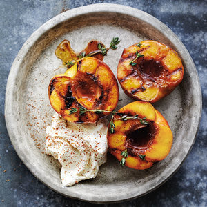 Foodie Friday - Honey Glazed Peaches with Mascarpone