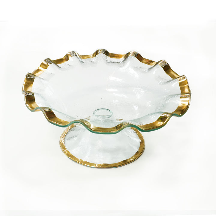 Ruffle Footed Bowl