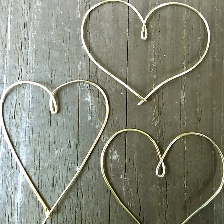 Heart-shape Hoop Earrings, Feb. 8th