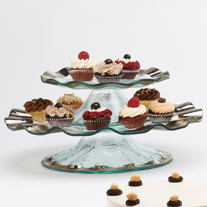 Ruffle Petit Four Stand